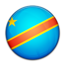 Flag Of Democratic Republic Of The Congo Icon 128x128 png